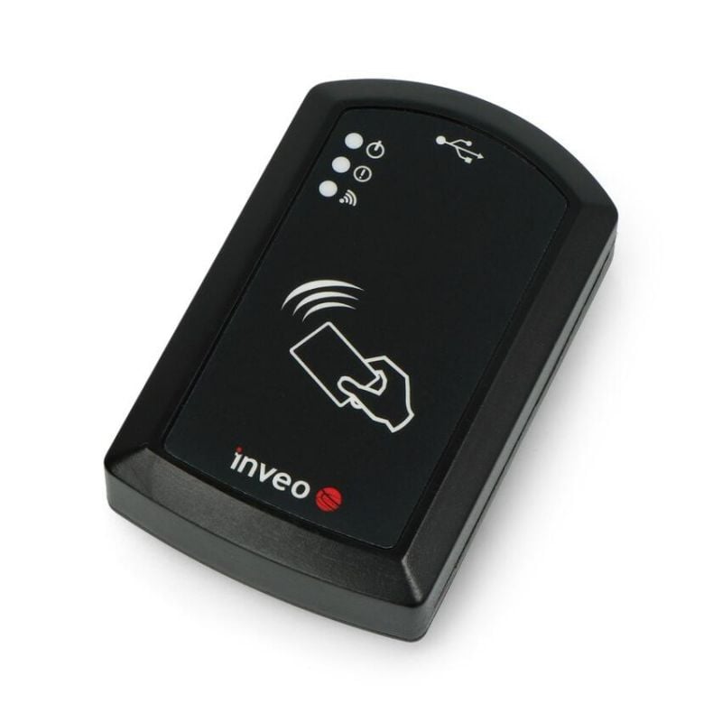 RFID-leser for Mifare-kort og brikker, 13,56 MHz