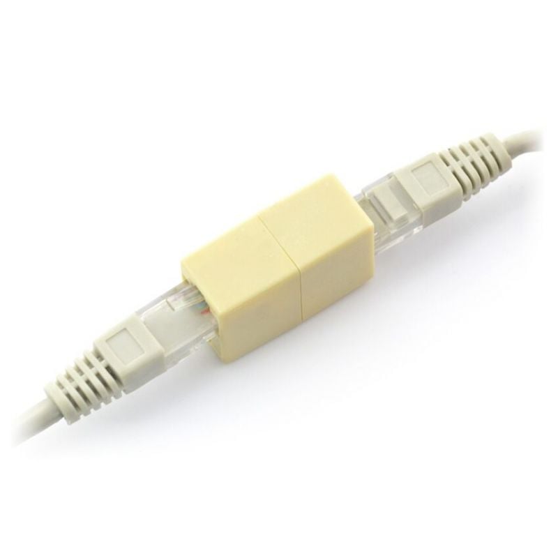 RJ45-skj&oslash;t for &aring; forlenge Ethernet-kabel - 5 stk