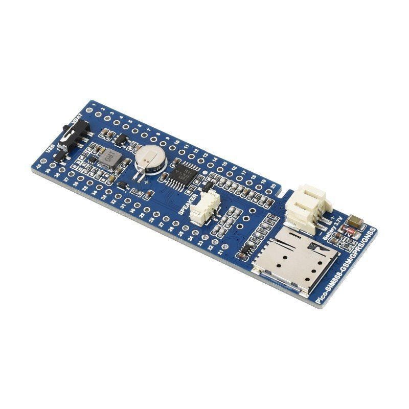 GSM/GPRS/GNSS-modul med Bluetooth for Raspberry Pi Pico
