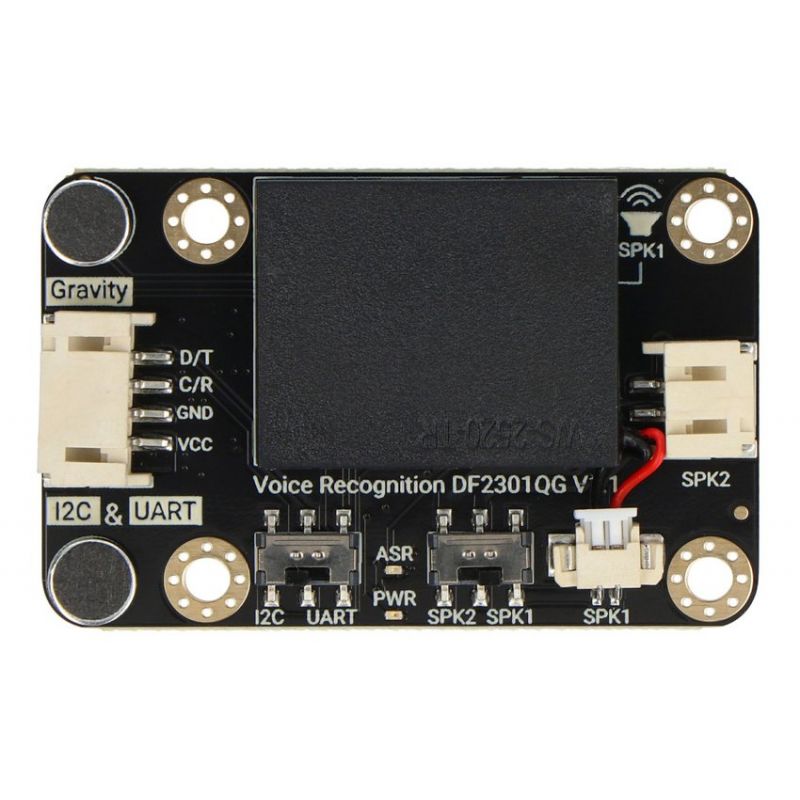 Offline stemmegjenkjenningsmodul med I2C og UART