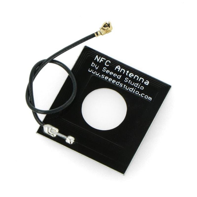 NFC-antenne 13,56 MHz med U.FL-kontakt, 120 mm kabel