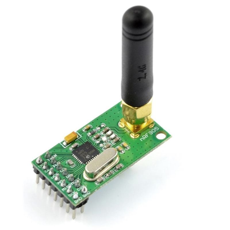 Radiomodul nRF905 433/868/915MHz - THT-transceiver med antenne