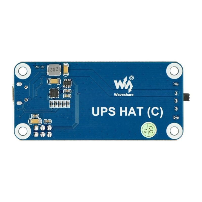 UPS HAT for Raspberry Pi Zero med tilkoblet 1000 mAh-batteri