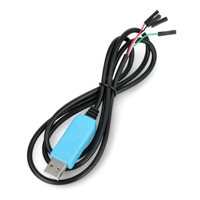 USB til UART-adapter med PL2303 – kabel med hunnkontakter
