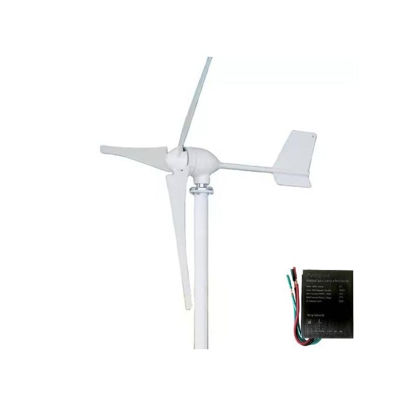 Vindturbin 800W 24V med lav startvindhastighet