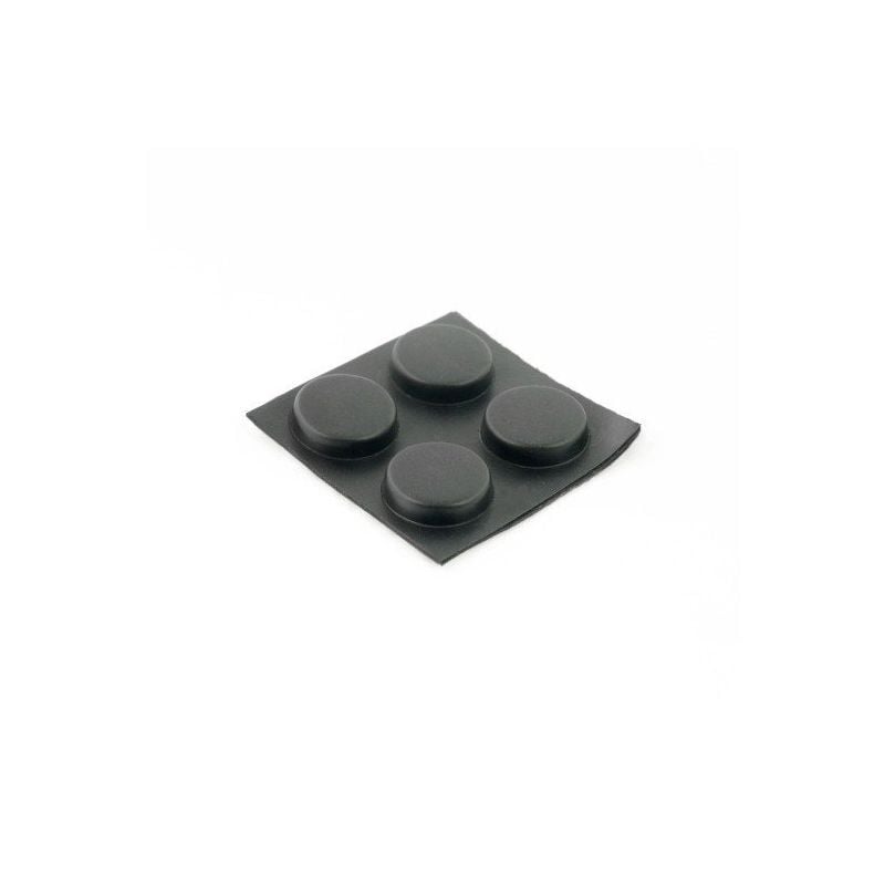 Runde selvklebende føtter 20mm - 4 stk