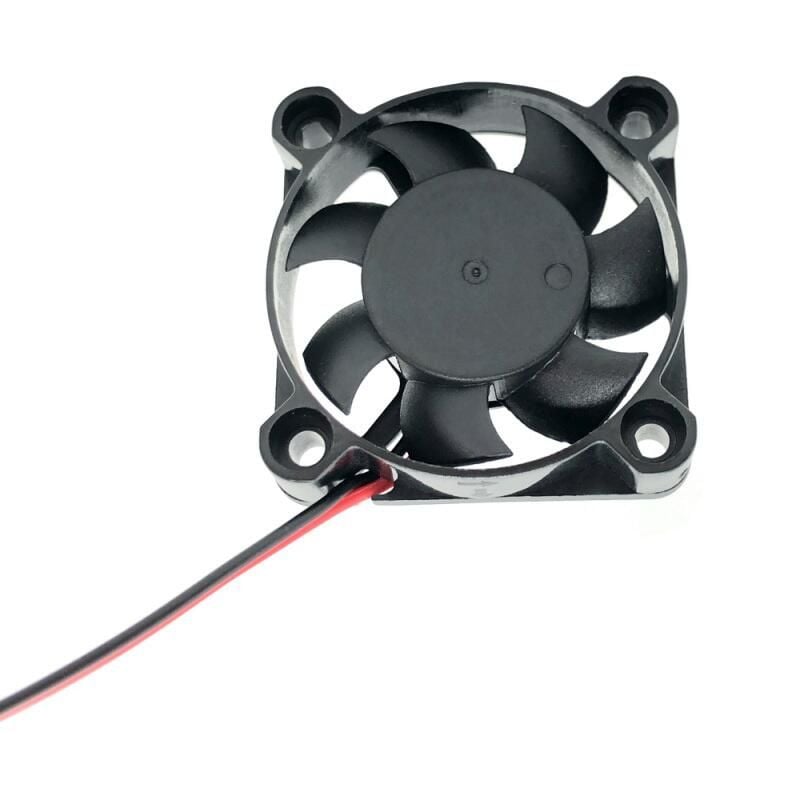 24V vifte 40 x 40 x 10 mm med doble kulelager