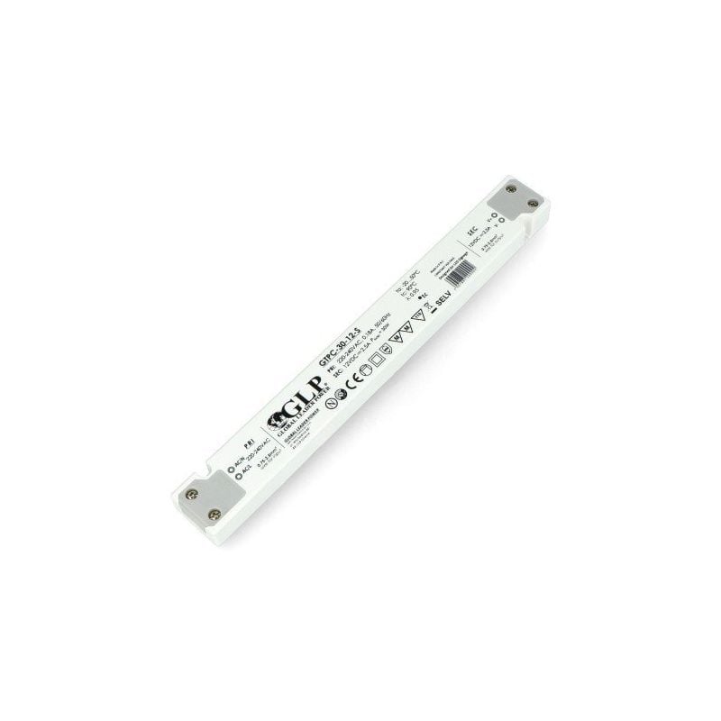 LED-strømforsyning 12V/2,5A/30W