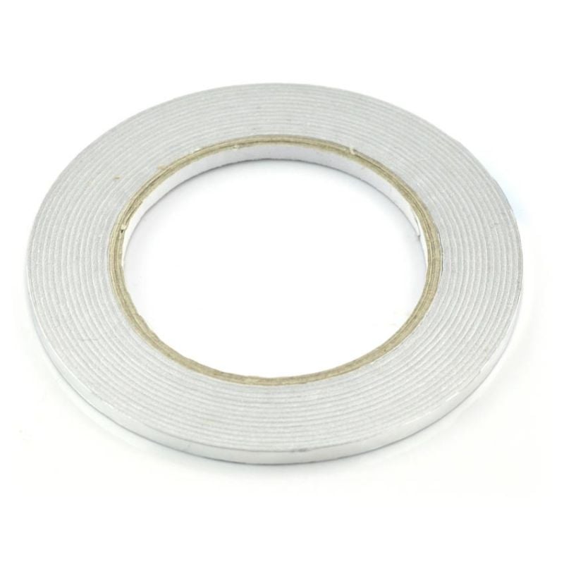 Aluminiums teip EMI med lim, 5mm x 40m rull