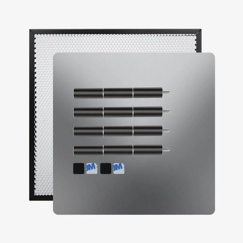 Arbeidsbord for graveringsmaskiner 300x300mm, Falcon, Honeycomb