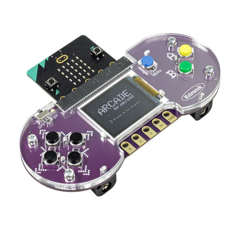Arcade konsoll for BBC micro:bit og MakeCode