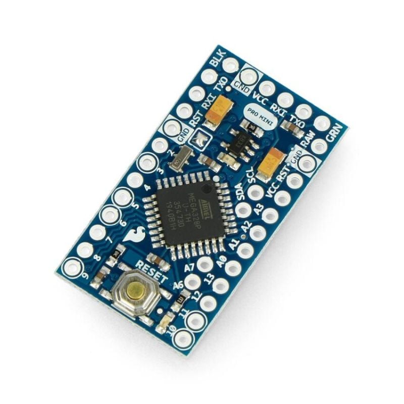 Arduino Pro Mini 328, 3,3V 8MHz, ATmega328, kompakt utviklingskort