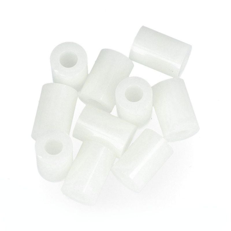 Avstandshylser i nylon, 10mm - 10 stk.