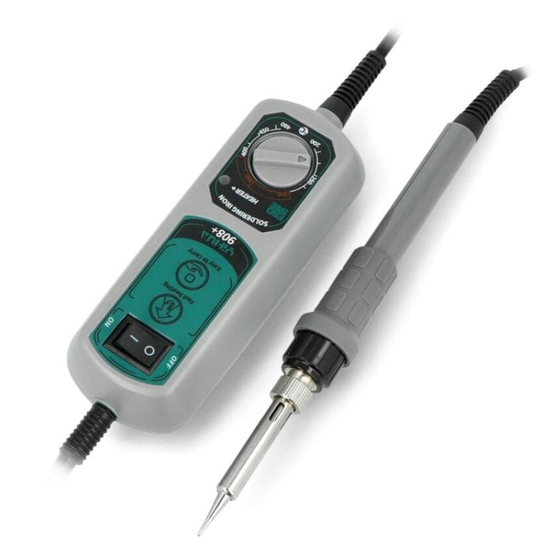 Bærbar loddestasjon Yihua 908+, 18 W, 200-480 °C
