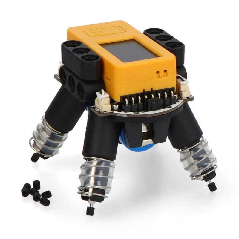 BugC2 programmerbar robotbase med M5StickC Plus2, 4 motordrivere
