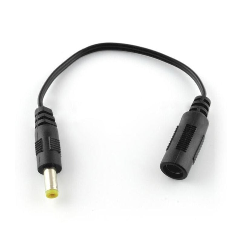 DC-overgangsadapter 5,5/2,1 mm til 4,8/1,7 mm plugg