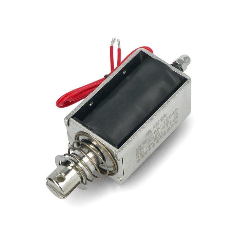 Elektromagnet 12V 24W med 6,5 kg trekkraft