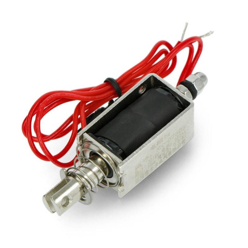 Trekkende solenoid-elektromagnet - 12V - 7,2W - 0,8 kg