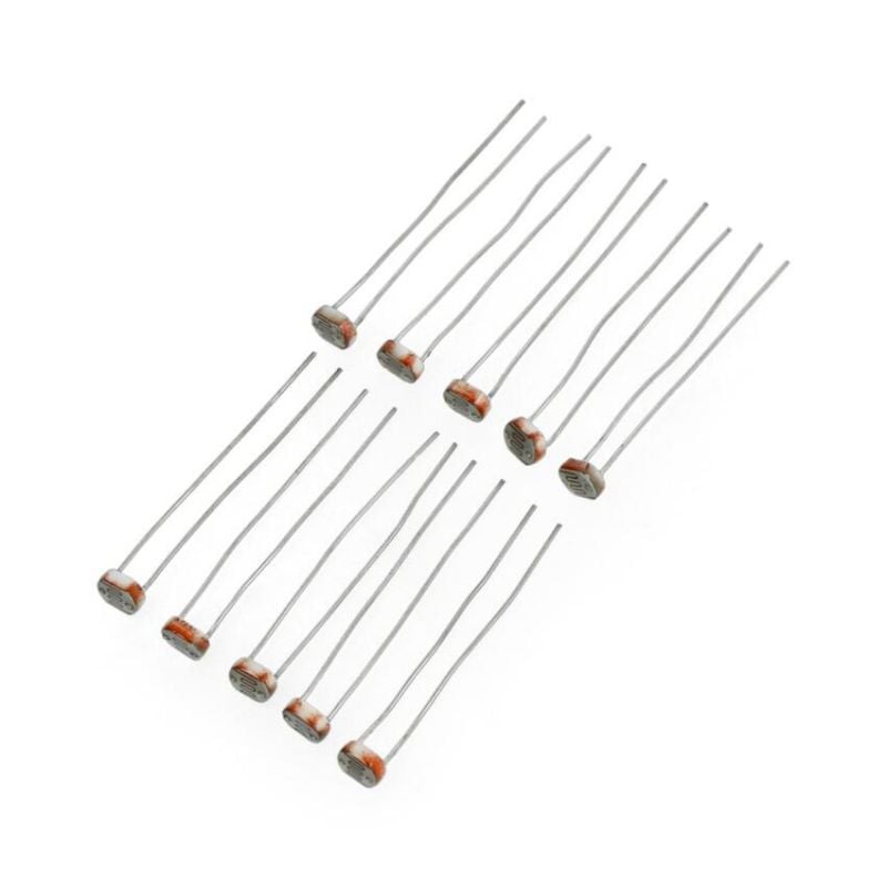 Fotoresistor GL5616 5–10 kΩ – 10 stk.