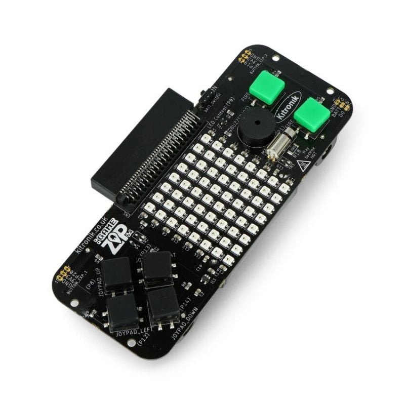 GAME ZIP 64 spillkonsoll for BBC micro:bit med LED-matrise