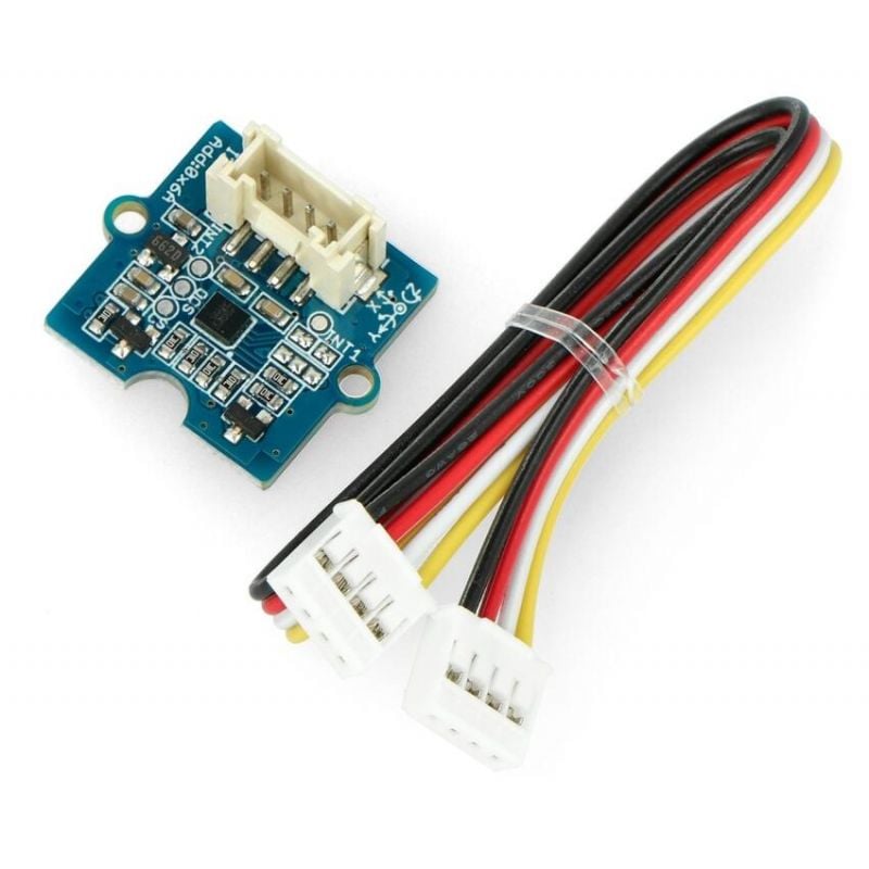 Grove 6-aksers akselerometer og gyroskop LSM6DS3 – I2C, Arduino og Raspberry Pi