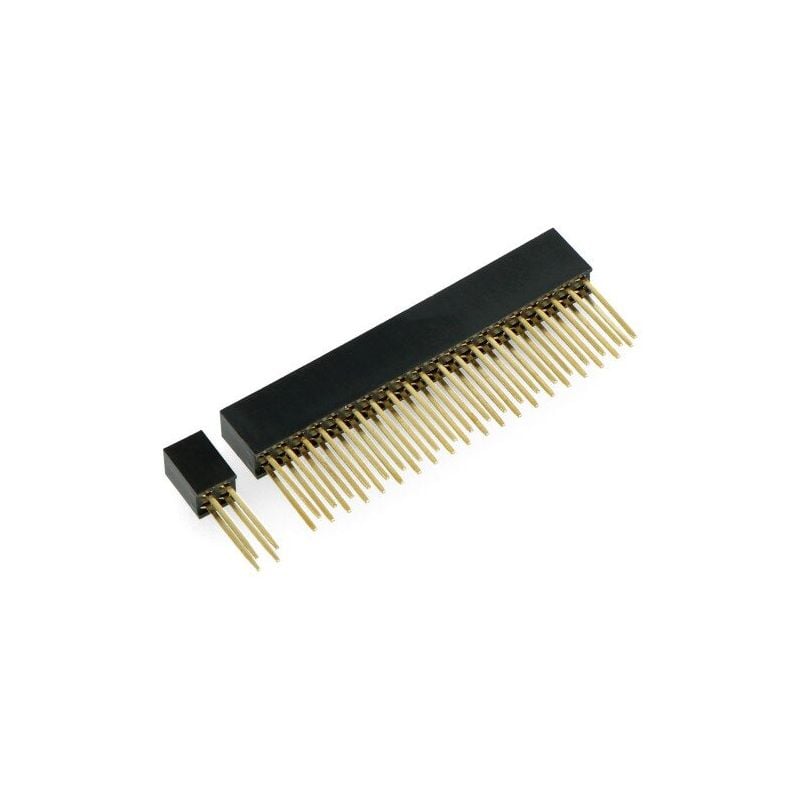 Hunnkontaktsett for Raspberry Pi 4B og PoE HAT, 2x20 og 2x2