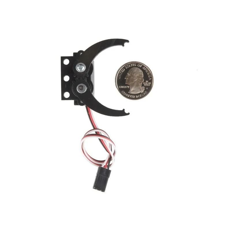 Micro servo gripper kit, lett aluminium