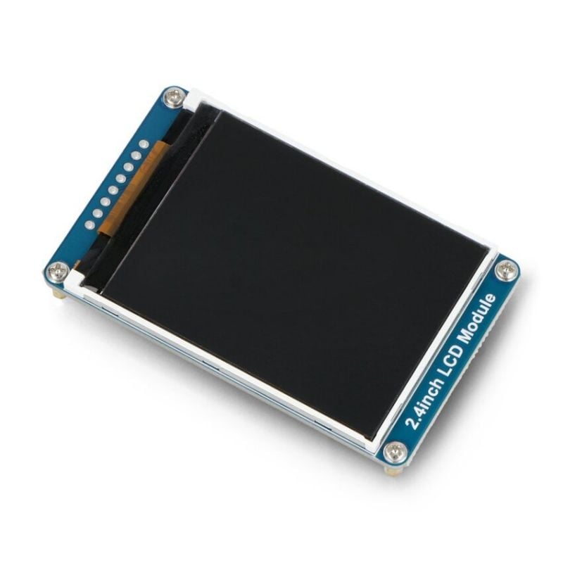 IPS LCD-skjerm 2,4" 240x320px, SPI-grensesnitt for Raspberry Pi og Arduino