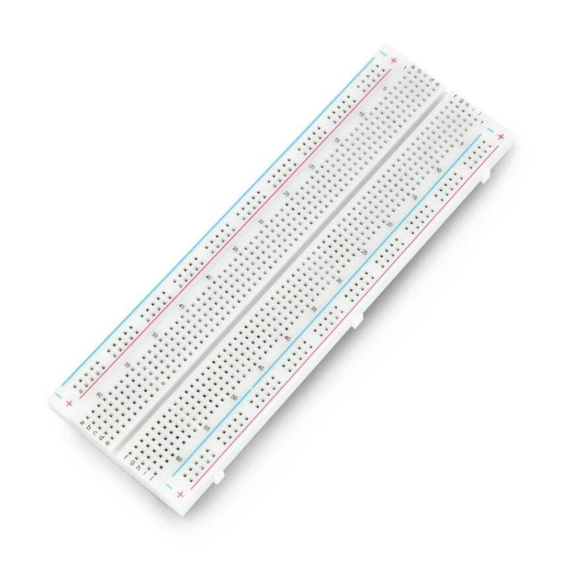 Koblingsbrett 830 hull – breadboard for loddefri prototyping