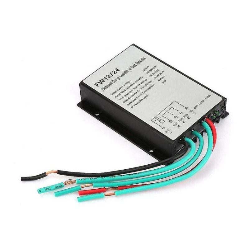 Laderegulator for vindgenerator 12/24V, 300W og 600W, IP67