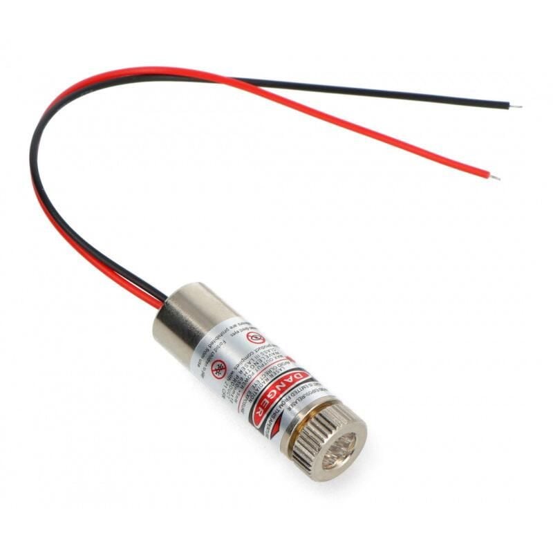 Laserdiode 5mW 650nm 5V med rød linje