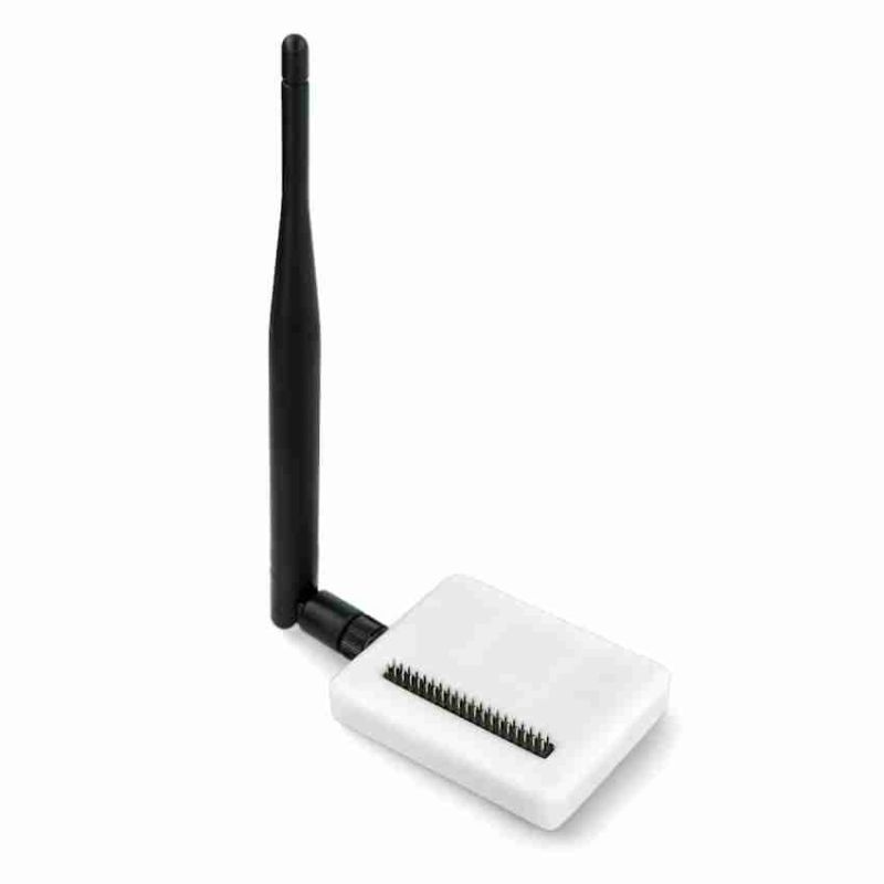 LoRaWAN- og GNSS-utvidelse for Wio Terminal med tilkoblet SMA-antenne