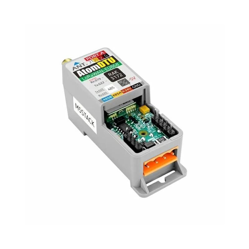 LoRaWAN-modul EU868 med RS485 og antenne for M5Atom