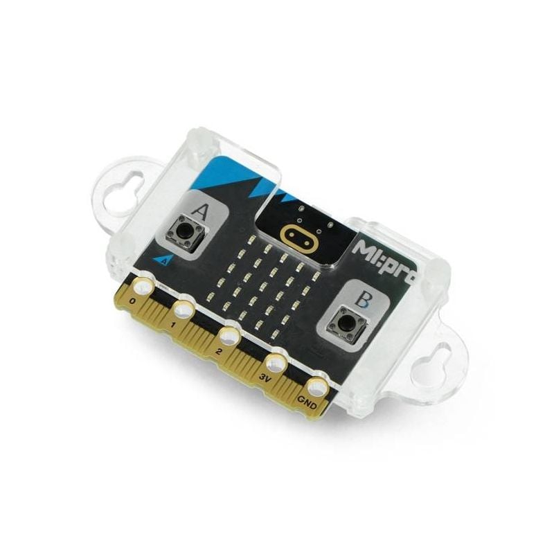 Gjennomsiktig deksel for Micro:bit V1 og V2 - mikrobit kabinett