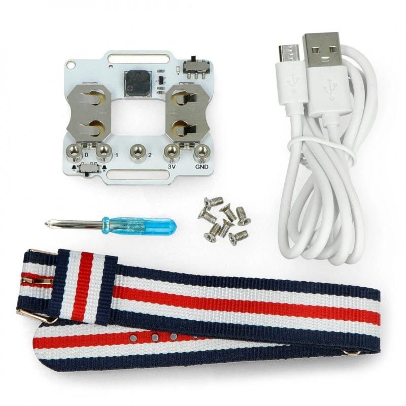 Micro:bit smart coding kit, programmerbar smartklokke med moduler