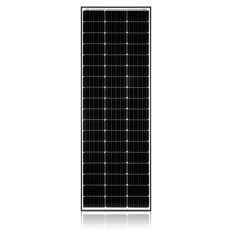 Monokrystallinsk solcellepanel 165W for bobil og båt