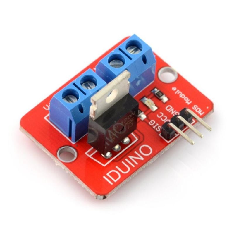 IRF520 MOSFET Driver, DC-strøm digital kontroller