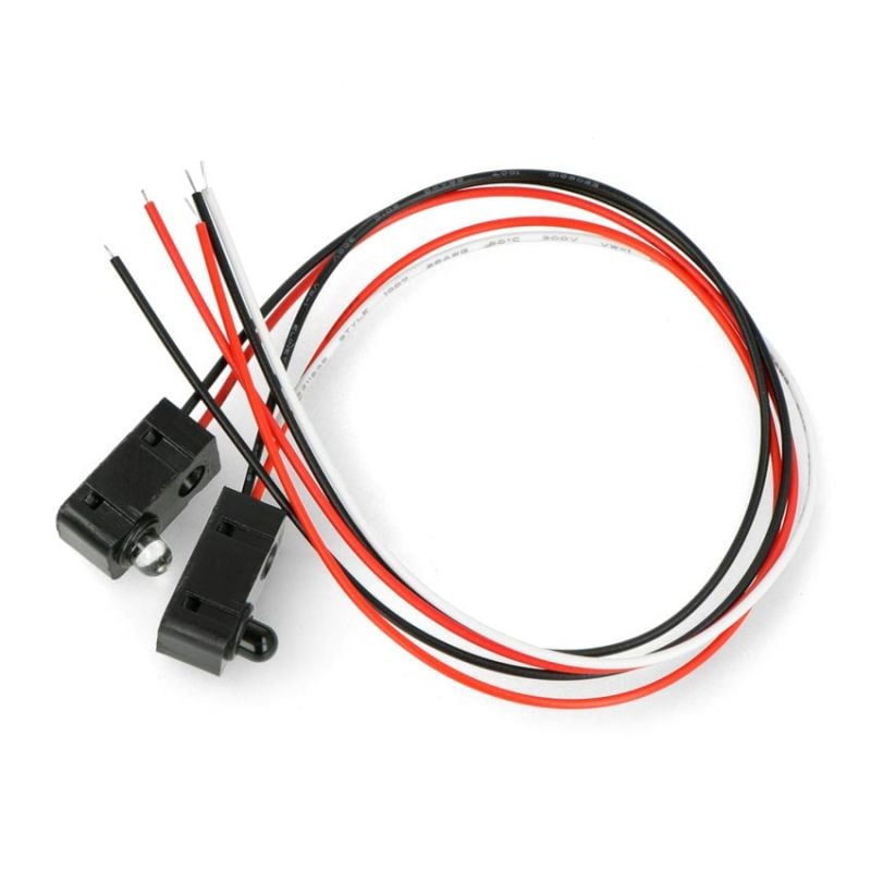 IR-sensor, infrarød strålebruddsensor 0-200cm