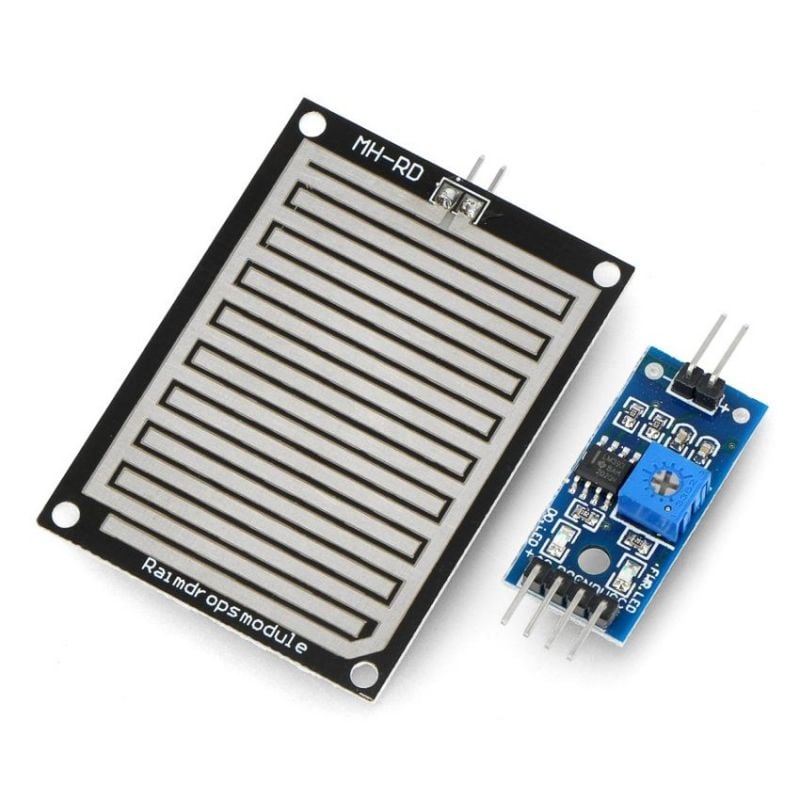 Regnsensor modul, digital sensor for nedbørdeteksjon