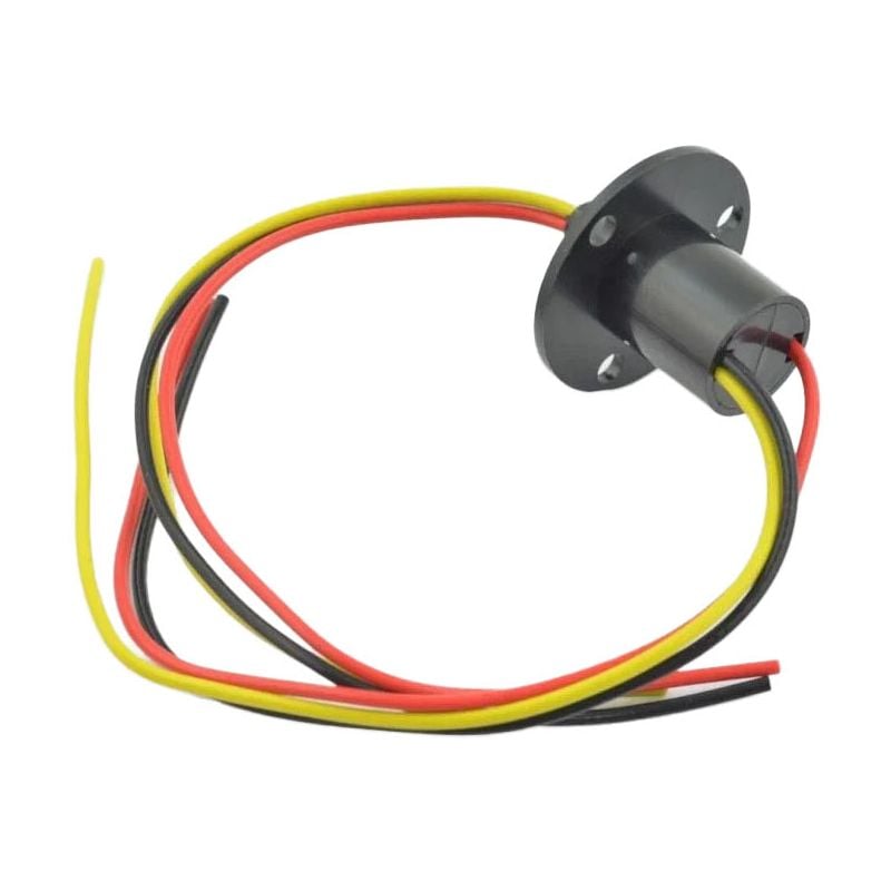 3-leder slepering 10A, 22 mm (slip ring rotary connector)