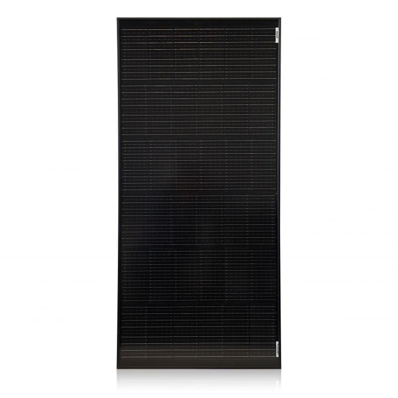Solcellepanel 130W, monokrystallinsk panel for bobil og båt