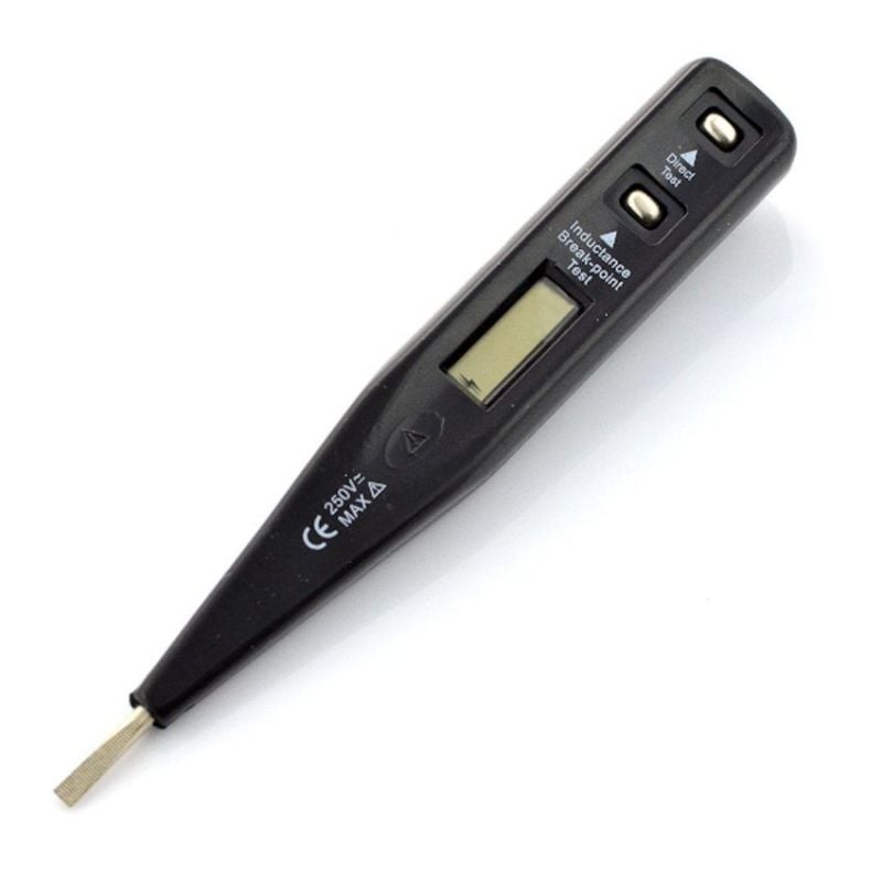 Spenningstester, 12V - 230V AC/DC