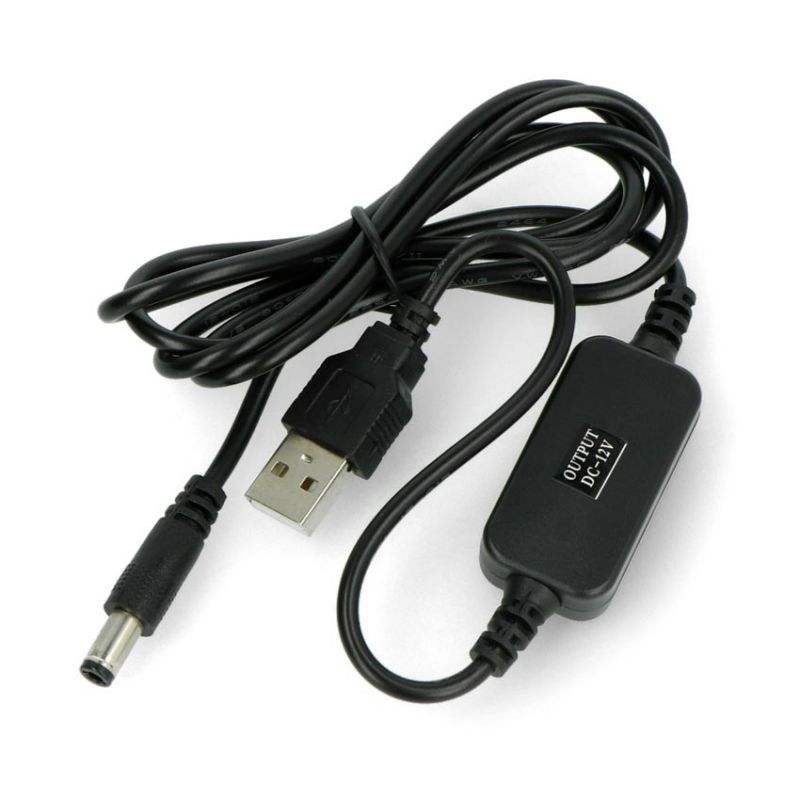 Step-up konverter fra 5V USB til 12V, maks 0,7A