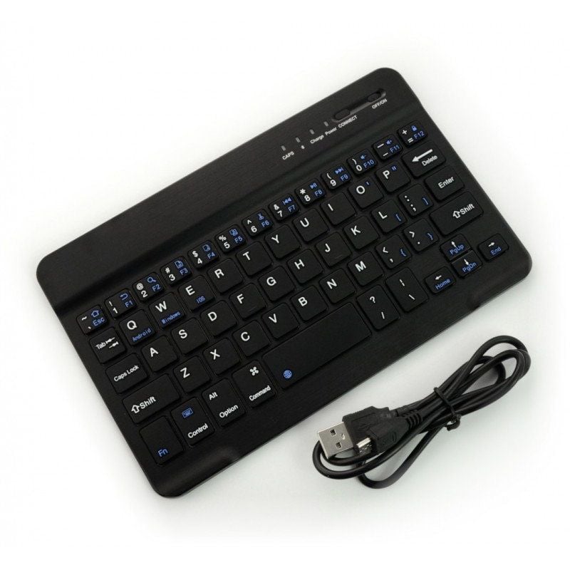 Tr&aring;dl&oslash;st 7-tommers tastatur med medf&oslash;lgende USB-kabel