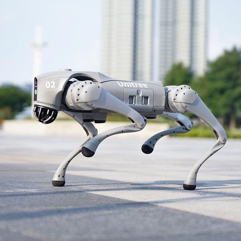 Unitree Go2 Air AI-robothund, firebent robotplattform med LIDAR