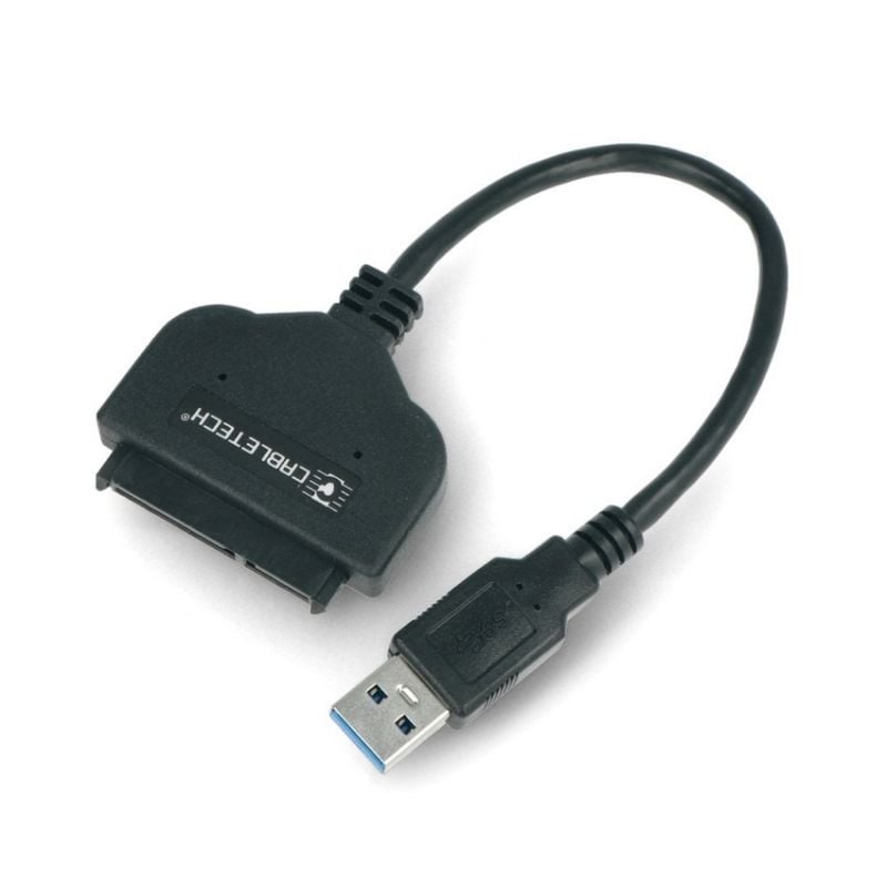 USB 3.0 til SATA-adapter for 2,5-tommers HDD og SSD
