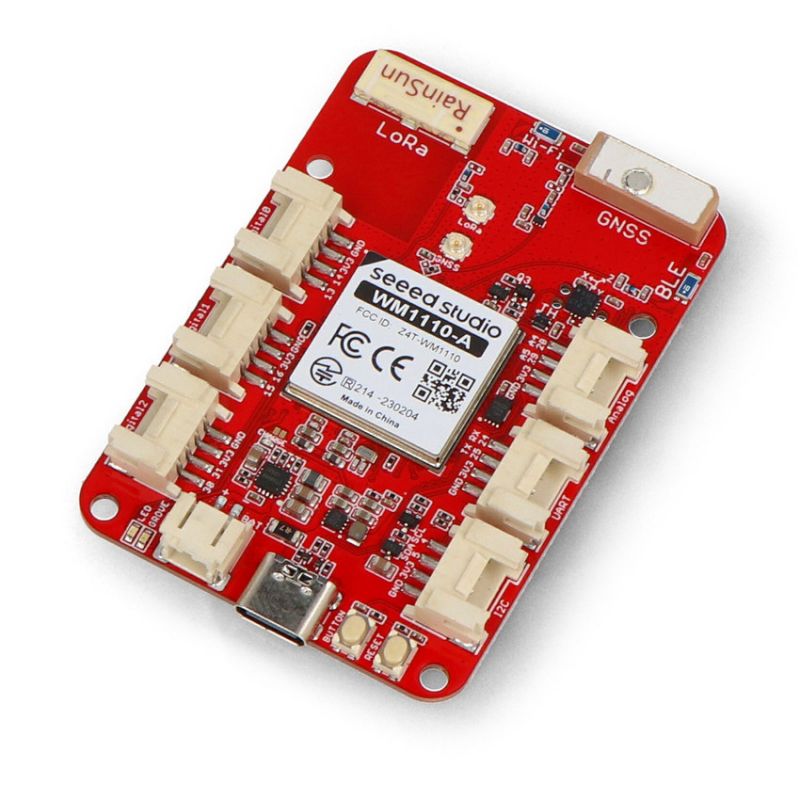 Seeed Studio-utviklingskort for Meshtastic med LoRa-, GNSS- og Bluetooth LE-tilkoblinger