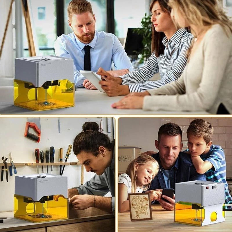 Allsidig lasergraver for mange materialer