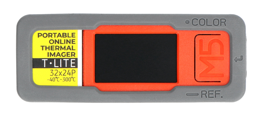 M5Stick T-Lite termisk kamera - utviklingskit med ESP32-PICO, WiFi og MLX90640-termisk kamera.