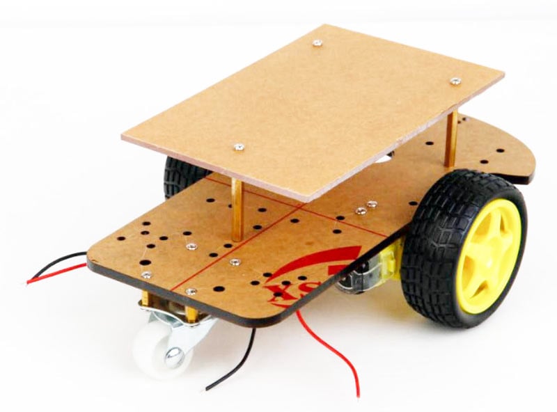 Bygg det selv plattform for &aring; konstruere en mobil robot.